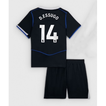 Billige Fotballdrakt Chelsea Dario Essugo #14 Replika Tredjedraktsett Barn 2025-26 Kortermet (med bukser)